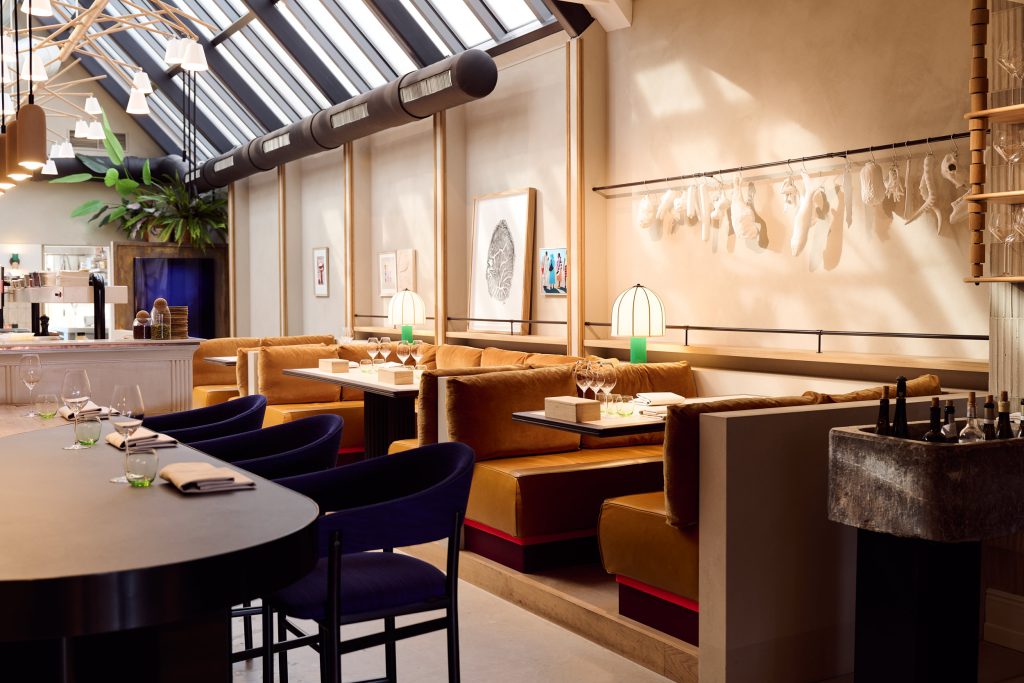 SAAM restaurant maatwerk interieur