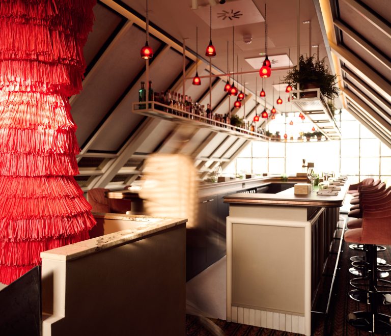 SAAM restaurant maatwerk interieur