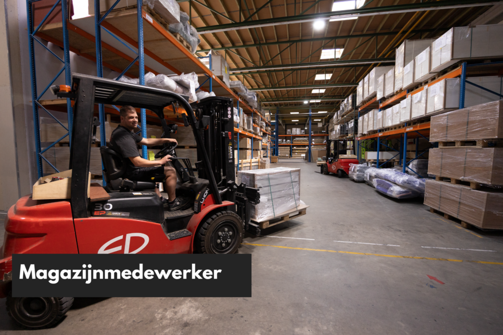Vacature logistiek medewerker, magazijnmedewerker, allround magazijnmedewerker