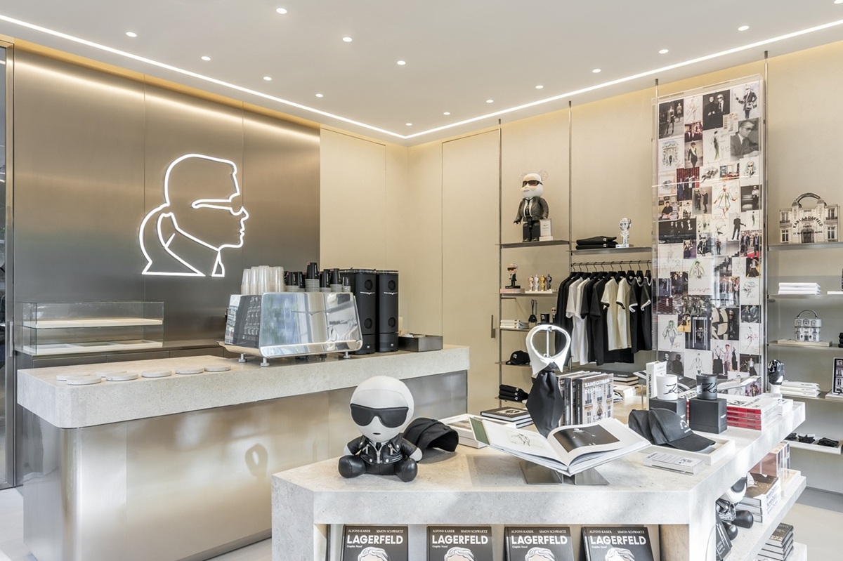 Karl Lagerfeld - Karls Café - afbouwproject